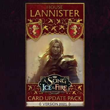 A Song of Ice and Fire: Lannister Faction Card Update Pack