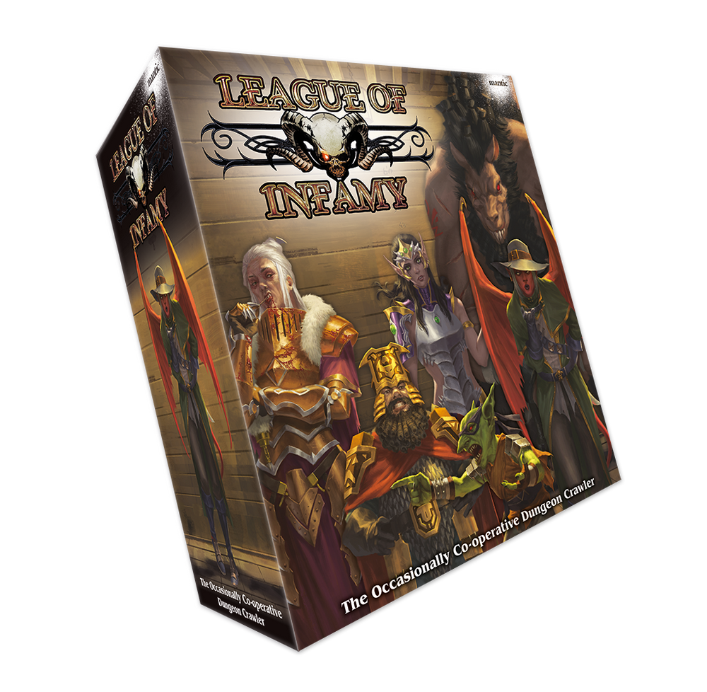 League of Infamy Board Game