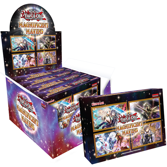 Yu-Gi-Oh! Holiday Box: Magnificent Mavens 2022 Sealed Display of 6