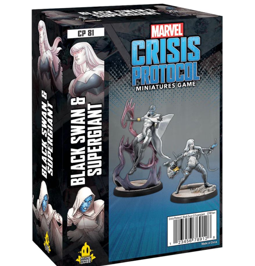 Black Swan & Super Giant: Marvel Crisis Protocol Miniatures Game