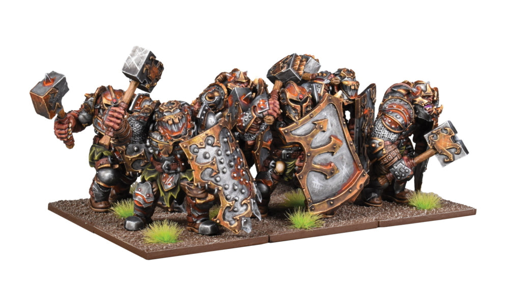 Kings of War Ogre Siege Breaker Horde