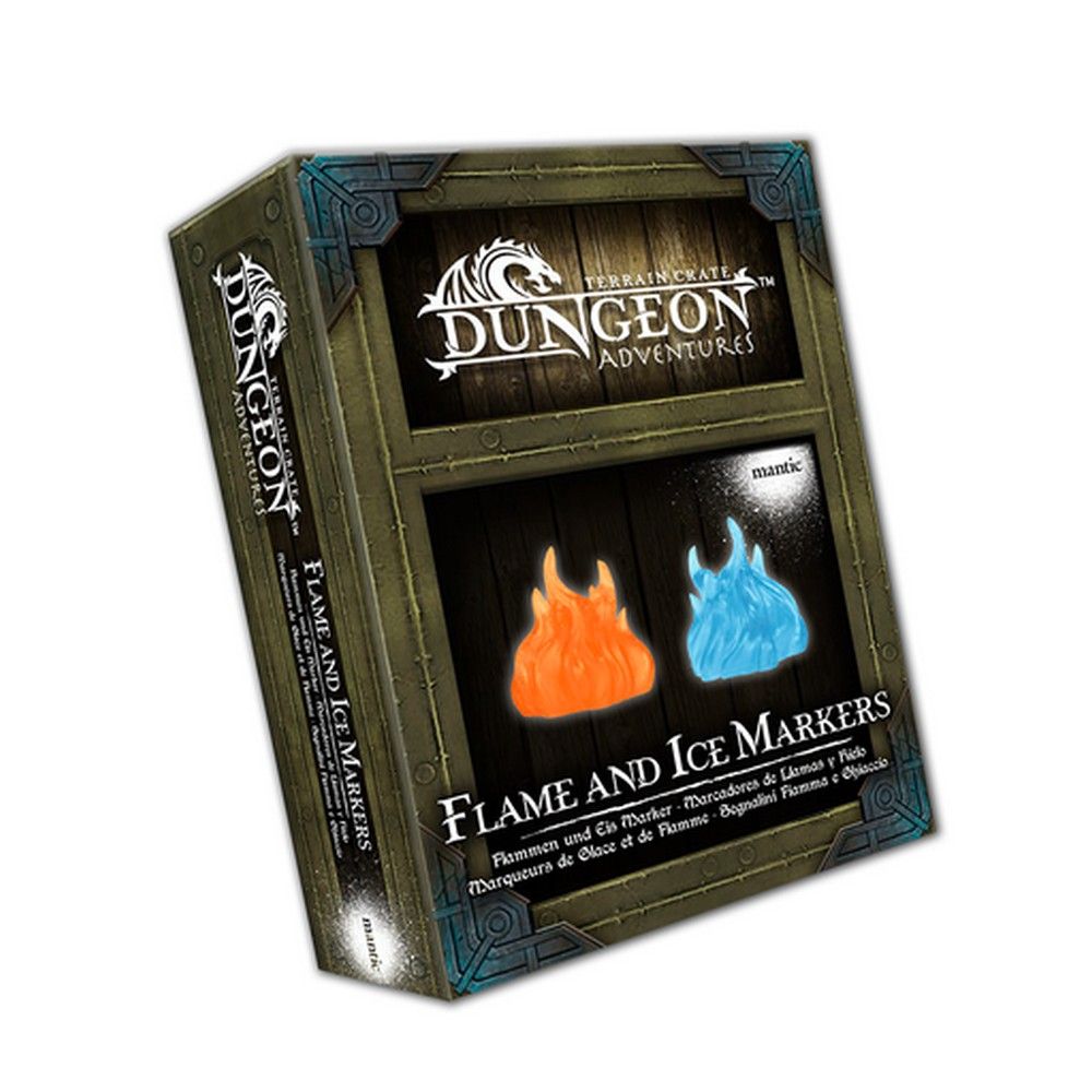 Dungeon Adventures: Flame and Ice Markers