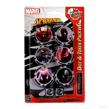 Spider-Man and Venom Absolute Carnage Dice & Token Pack: Marvel HeroClix