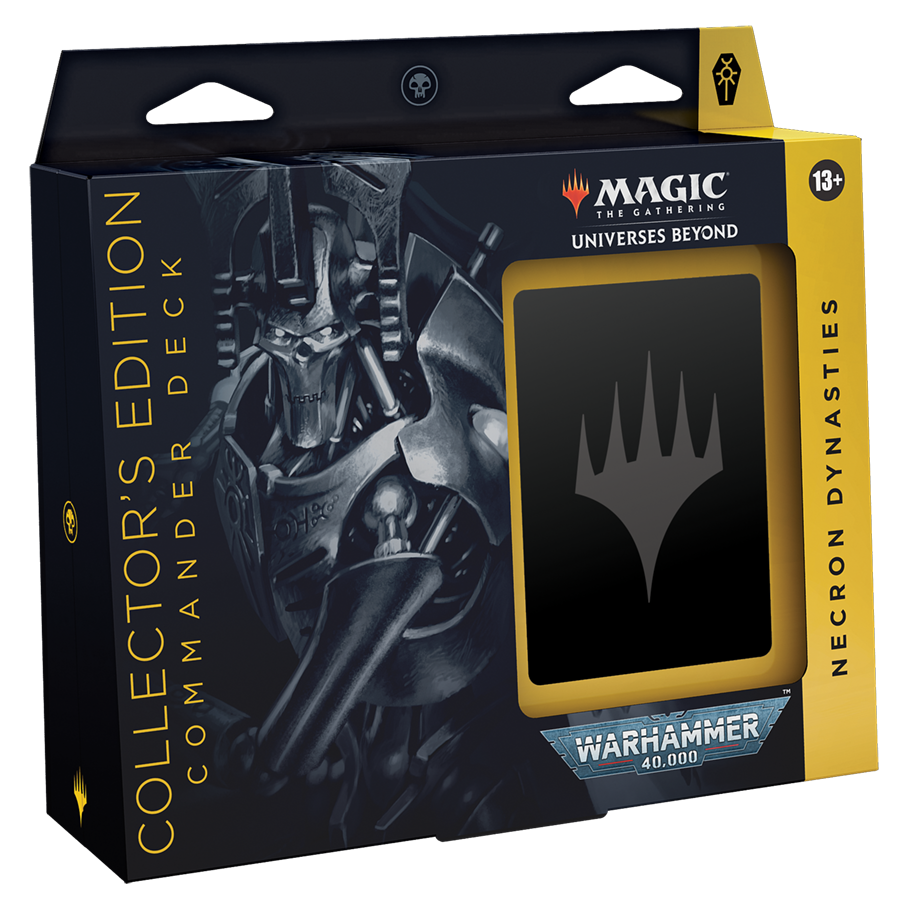 MTG Universes Beyond: Warhammer 40,000 Premium Commander Deck – Necron Dynasties (Pre-Order)