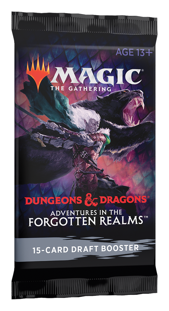Magic: The Gathering Adventures in the Forgotten Realms Draft Booster Pack