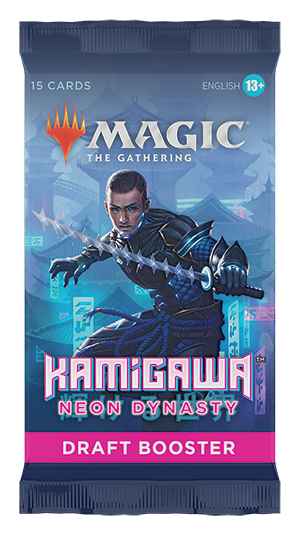 Magic the Gathering : Kamigawa Neon Dynasty Draft Booster Pack