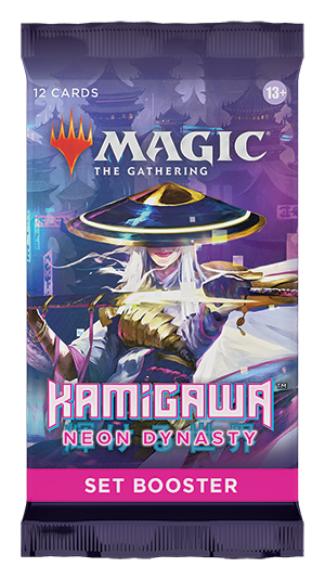 Magic the Gathering : Kamigawa Neon Dynasty Set Booster Pack