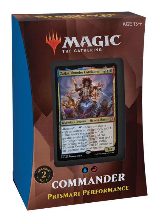 Magic: The Gathering Strixhaven School of Mages Commander Deck Prismari Performance