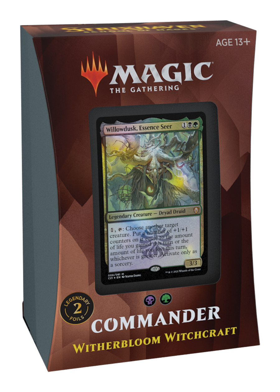 Magic: The Gathering Strixhaven School of Mages Commander Deck Witherbloom Witchcraft
