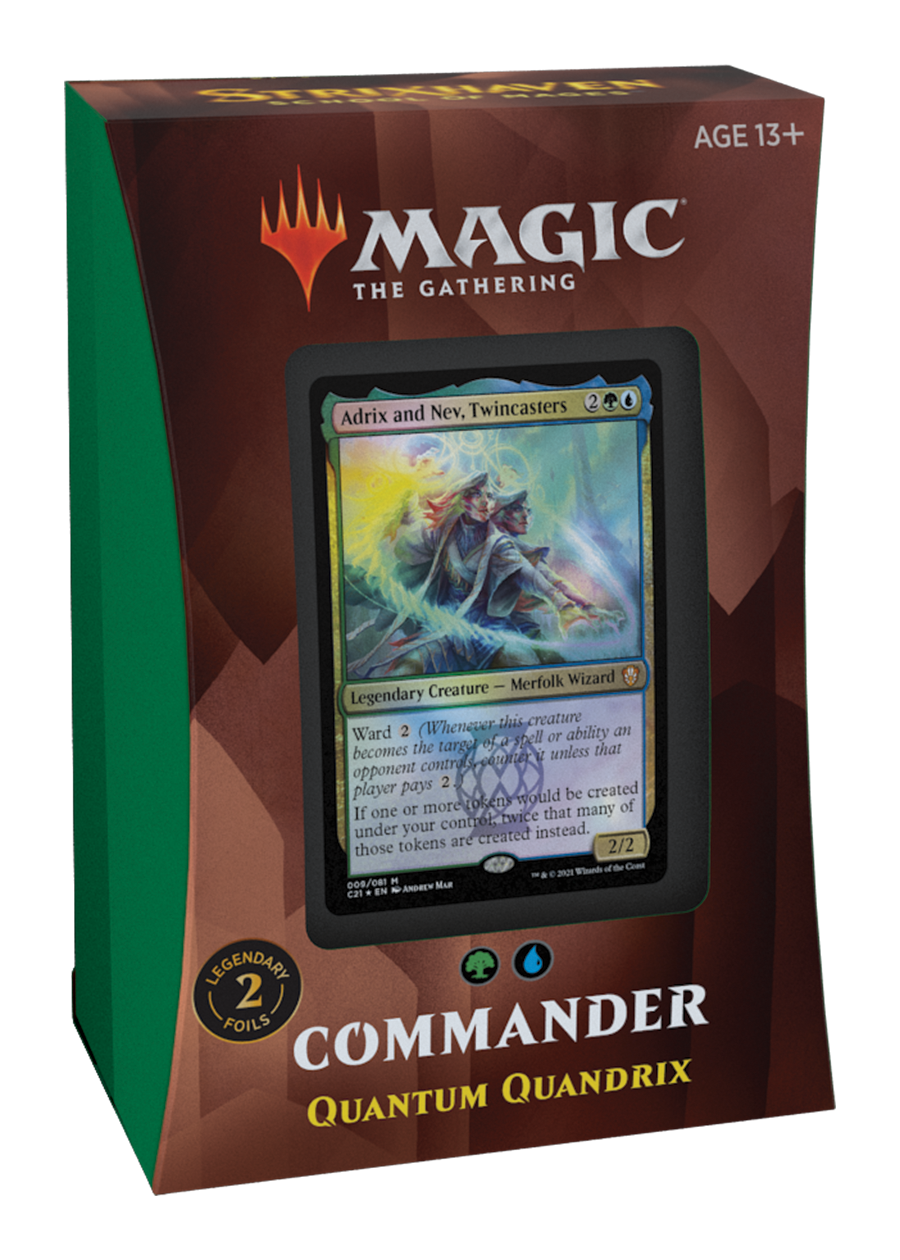 Magic: The Gathering Strixhaven School of Mages Commander Deck Quantum Quandrix
