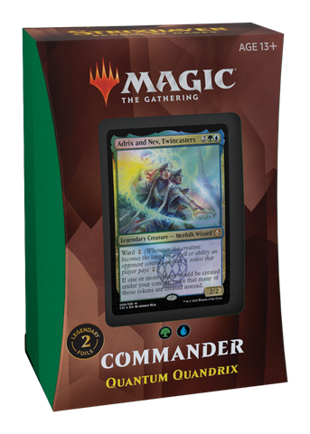 Magic: The Gathering Strixhaven School of Mages Commander Deck Quantum Quandrix