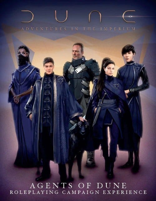 Dune Adventures In The Imperium Agents of Dune Box Set