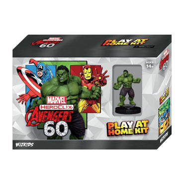 Avengers 60th Anniversary Play at Home Kit Hulk: Marvel HeroClix