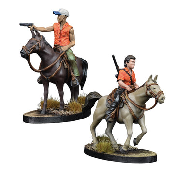 The Walking Dead: All Out War – Maggie and Glenn on Horseback