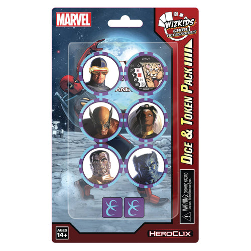 X-Men Rise and Fall Dice and Token Pack: Marvel HeroClix