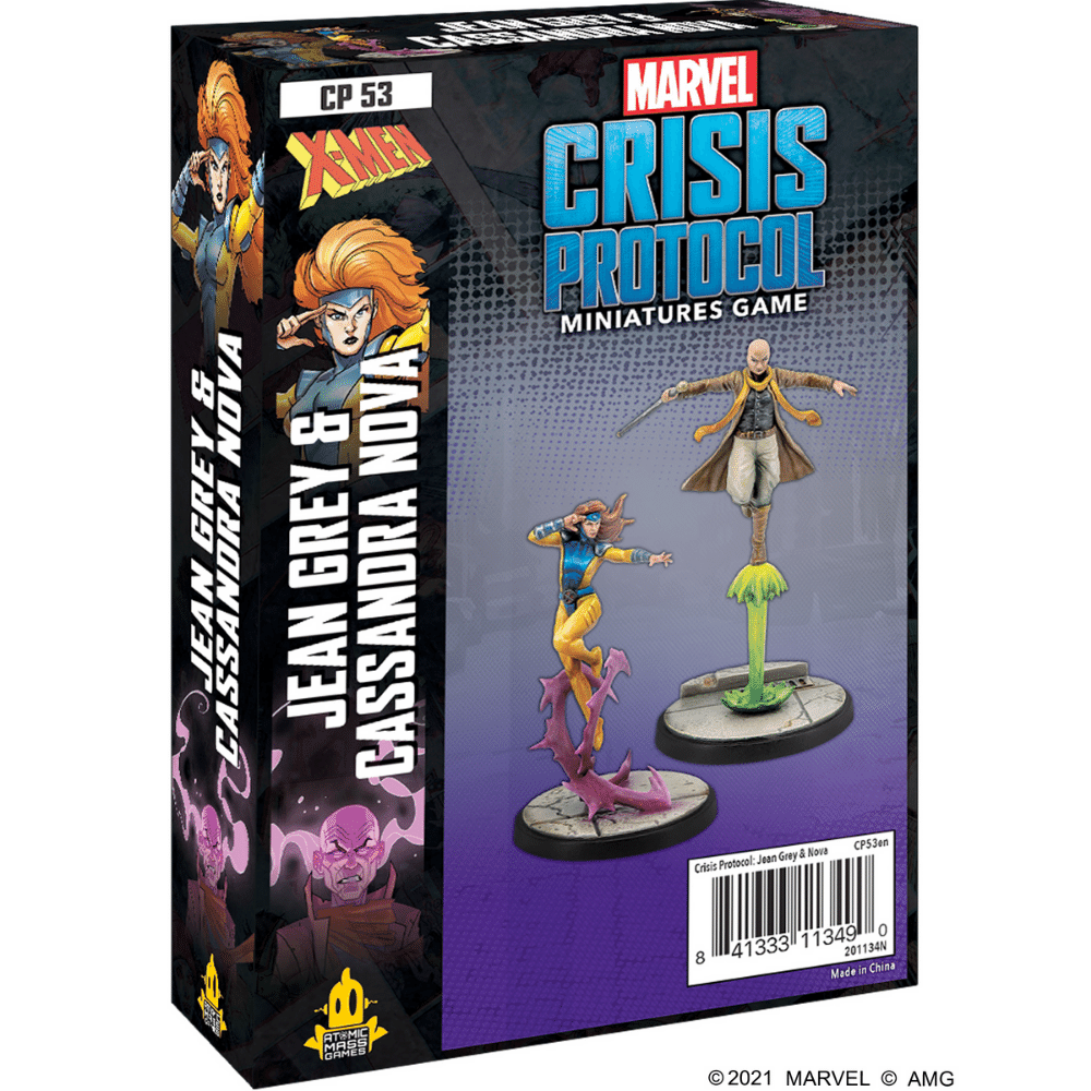 Jean Gray and Cassandra Nova: Marvel Crisis Protocol Miniatures Game