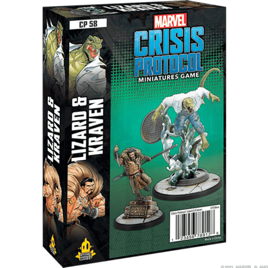 Lizard and Kraven: Marvel Crisis Protocol Miniatures Game