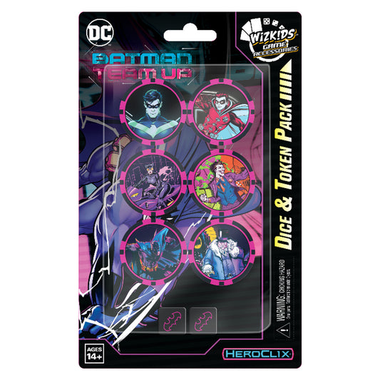 Batman Team-Up Dice & Token Pack: DC HeroClix