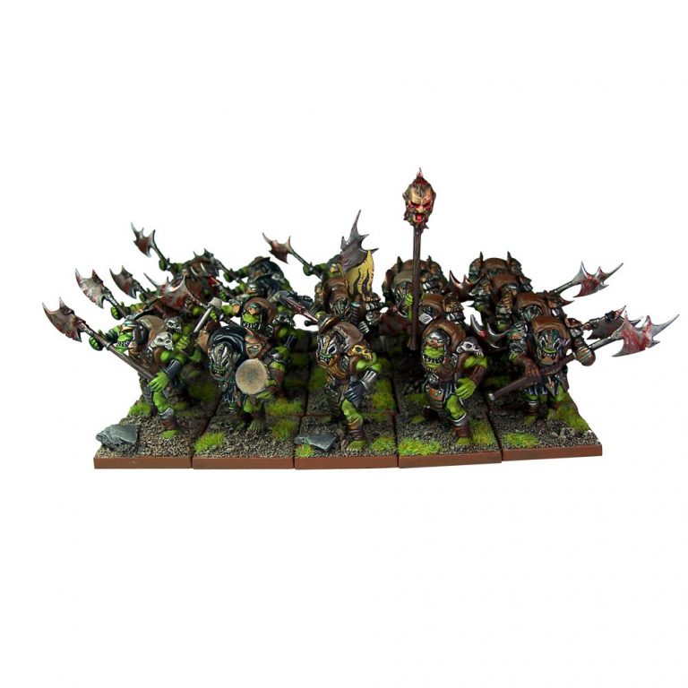 Orc Greatax Regiment - Kings of War