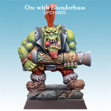 Orc with Blunderbuss Spellcrow