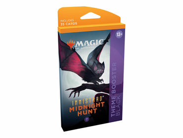 Magic: The Gathering Innistrad: Midnight Hunt Theme Booster Black