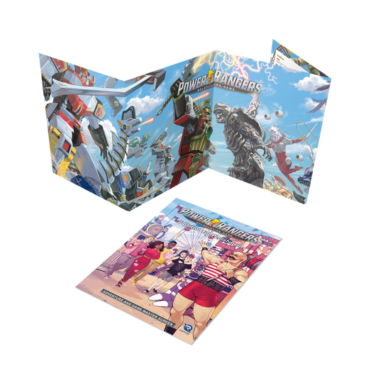 Power Rangers Roleplaying Game A Glutton for Punishment Adventure & GM Screen