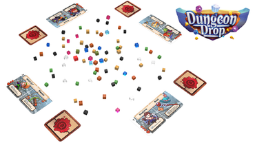 Dungeon Drop Boardgame