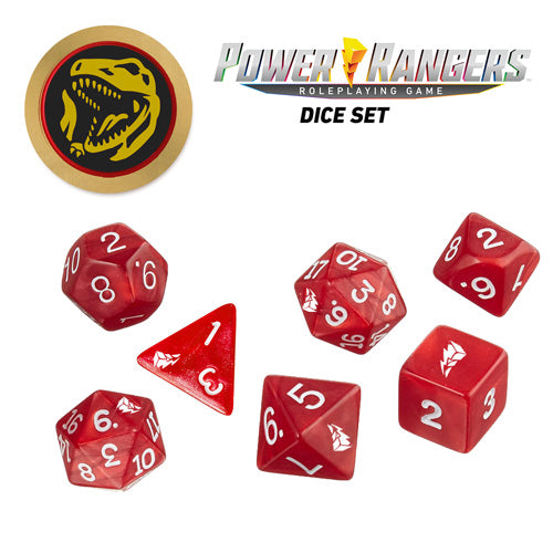Power Rangers RPG: Red Dice Set