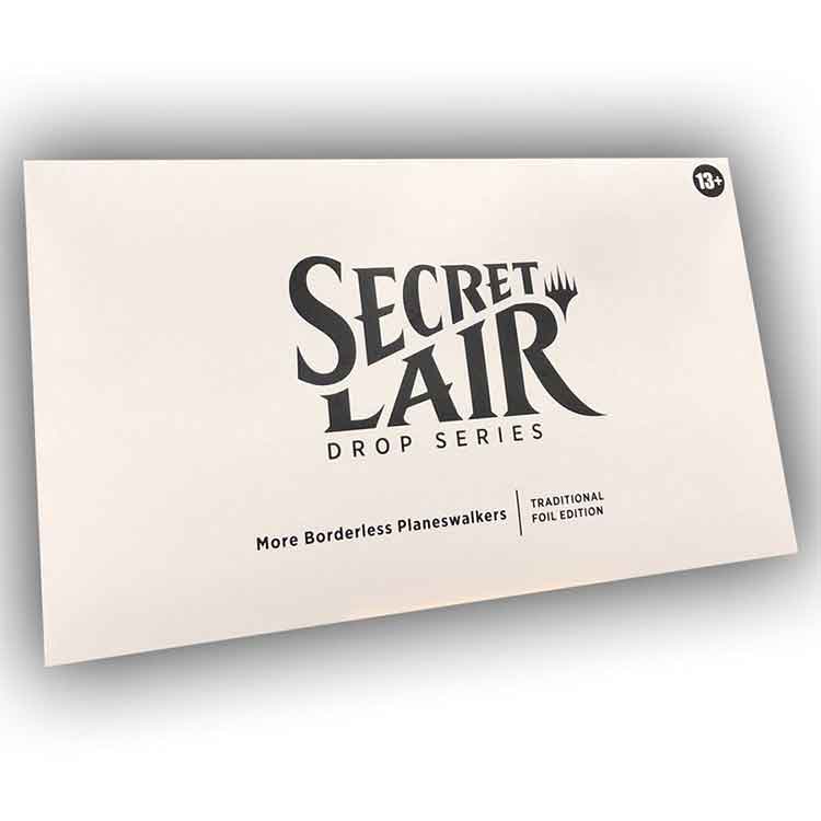 Magic: The Gathering Secret Lair Borderless Planeswalkers WPN Exclusive