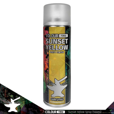The Colour Forge Sunset Yellow Spray (500ml)