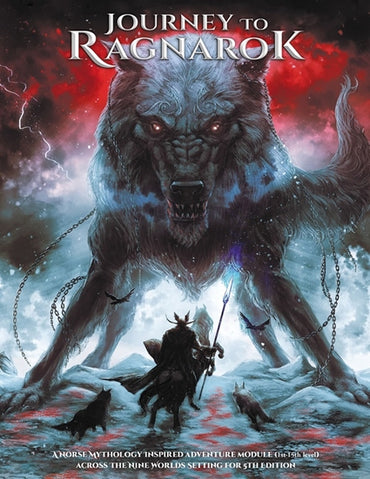 Journey To Ragnarok Adventure and Setting Corebook 5E Game Rulebook