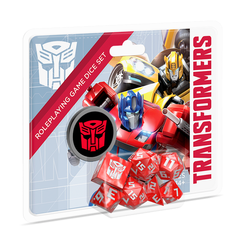 Transformers Roleplaying Game Dice Set