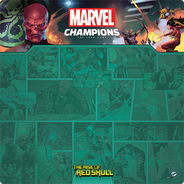 Red Skull Marvel Champions 1-4 Player Play Mat