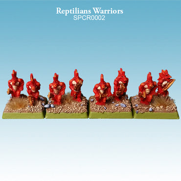 Reptilians Warriors Argatoria Spellcrow