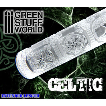 Green Stuff World: Rolling Pin Celtic