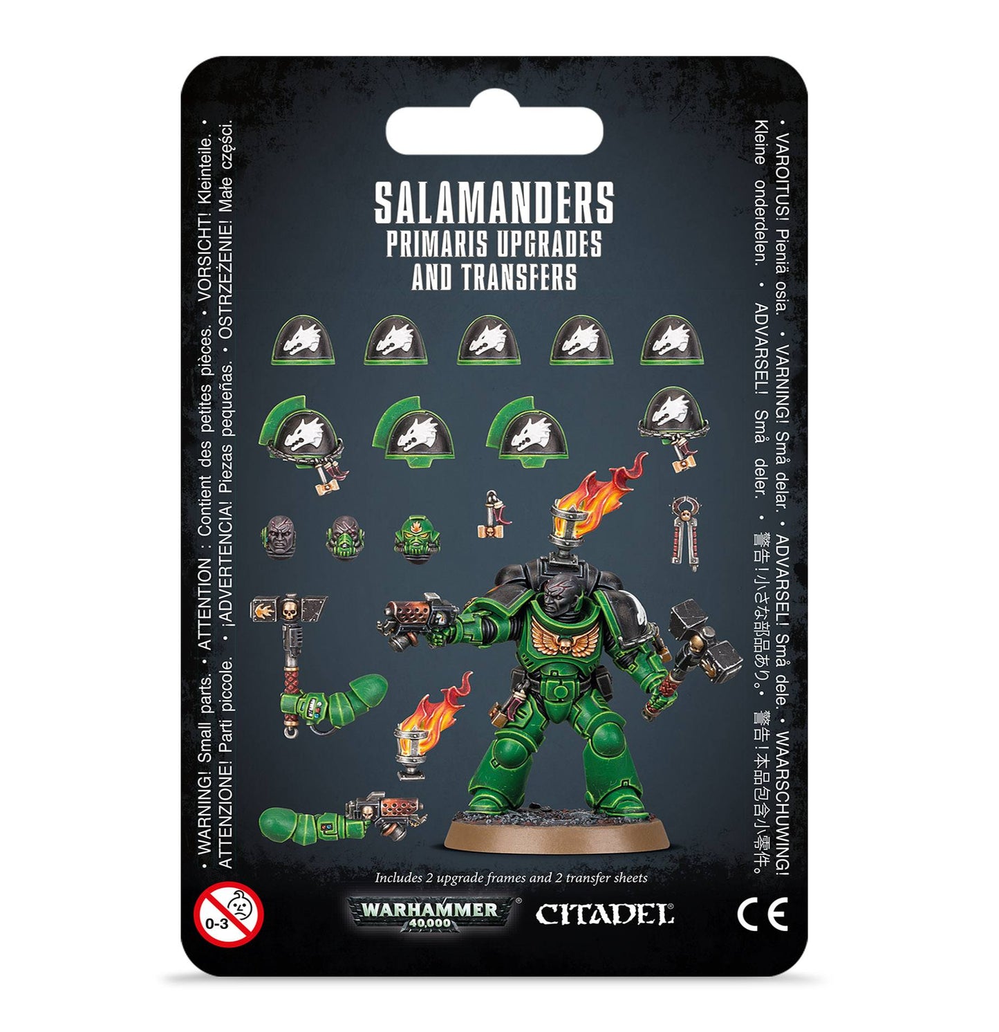 SALAMANDERS PRIMARIS UPGRADES & TRANSFERS