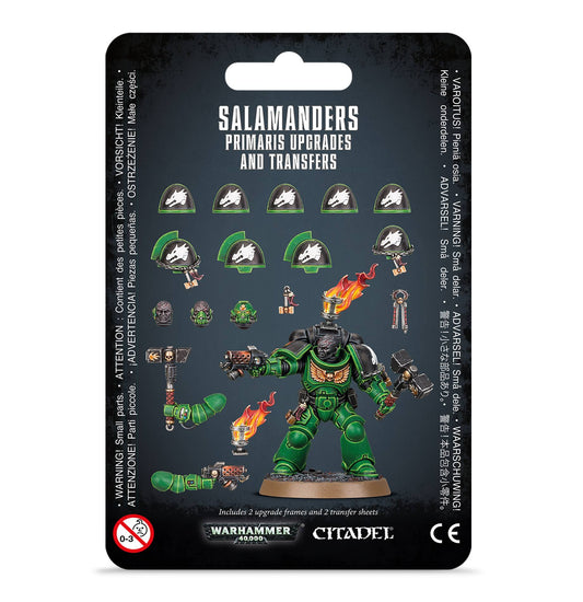 SALAMANDERS PRIMARIS UPGRADES & TRANSFERS
