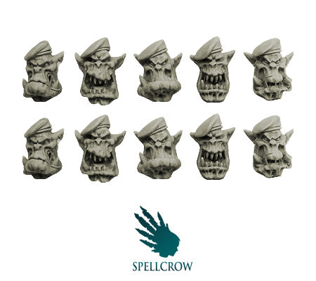 Orcs "Green Berets" Heads