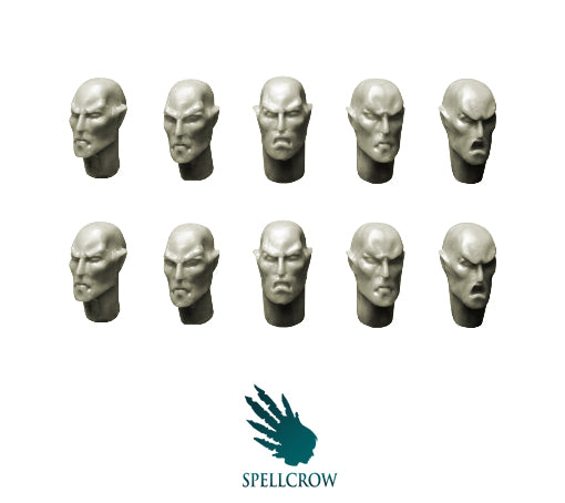 Space Elves Heads