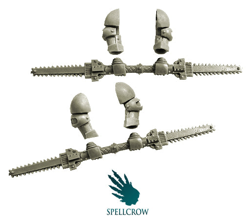 Space Knights Eviscerate Weapons with Arms