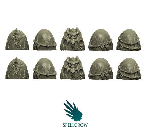 Salamandra Knights Shoulder Pads  (ver. 2)