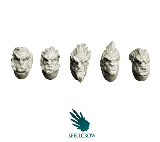 Wolves Knights Feral Heads