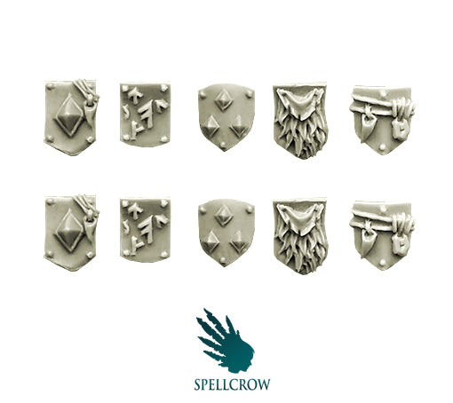 Wolves Knights Small Shoulder Shields