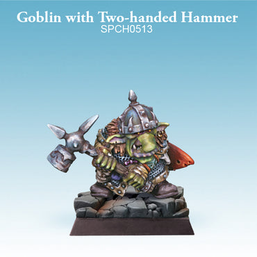 Goblin with Two-handed Hammer Spellcrow