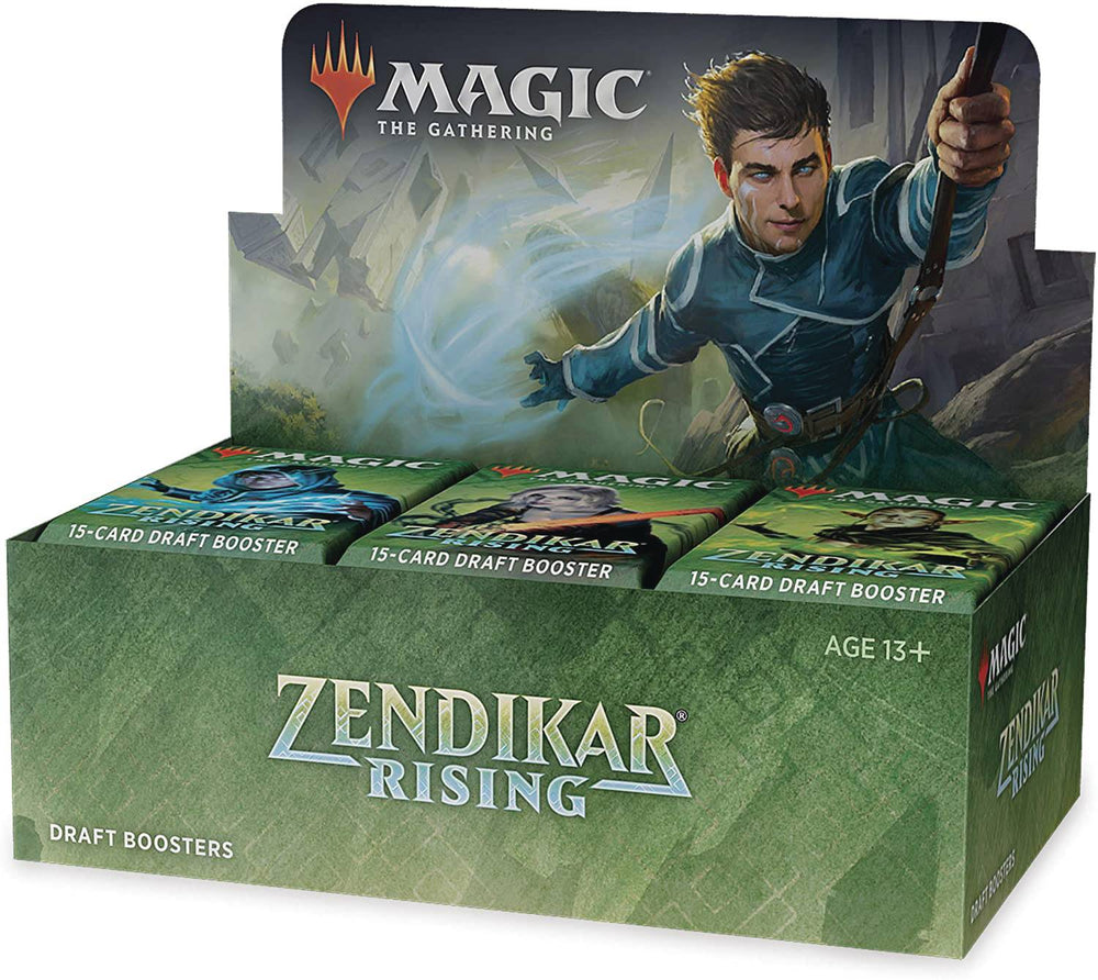 Magic: The Gathering Zendikar Rising Draft Booster Display