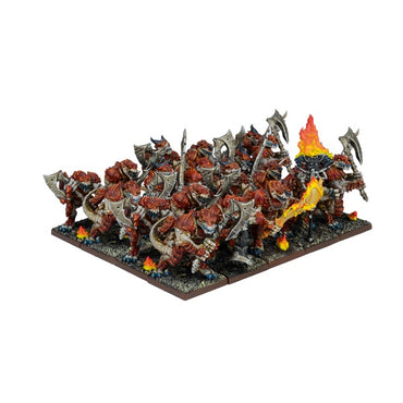 Kings of War Forces of Nature Salamander Regiment