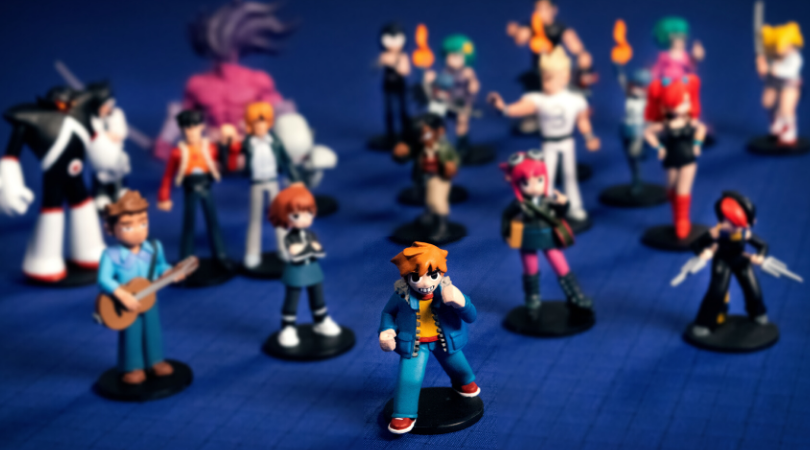 Scott Pilgrim Minatures:  Collector’s Edition Figure Set