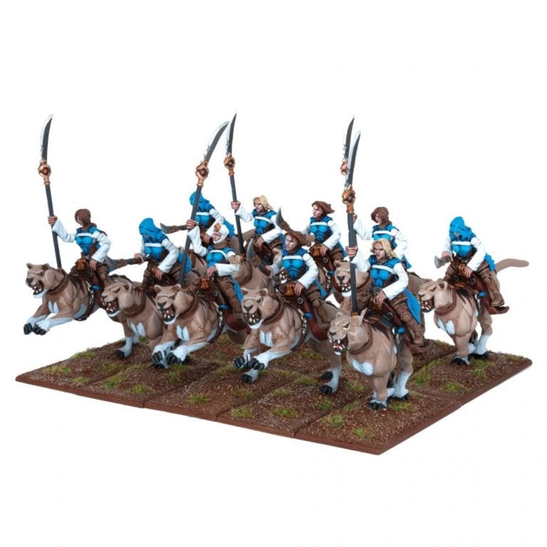 Kings of War Basilean Sisterhood Panther Lancer Regiment