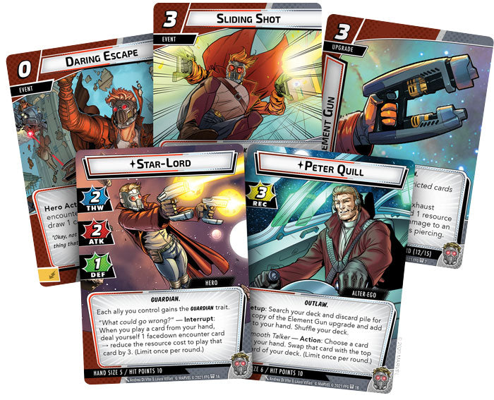 Marvel Champions Star-Lord Hero Pack