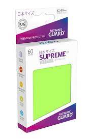 Ultimate Guard Supreme UX Sleeves Japanese Size Light Green (60)